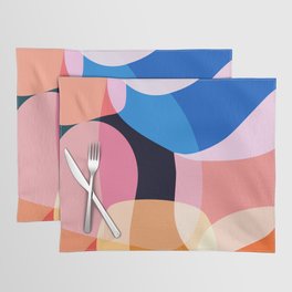 Contemporary Abstract Shapes 17 Placemat