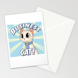Business Cat! Stationery Cards