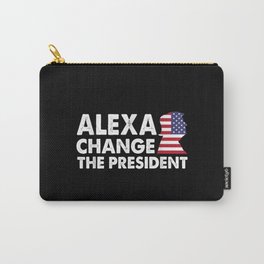 ALEXA CHANGE THE PRESIDENT Funny Anti Joe Biden Carry-All Pouch | Antifascism, Veryfunny, Alexa, Usapresident, Bidenlied, Bidenharris2020, Elections, Voteblue, Funnyjoebiden, Alexapresident 