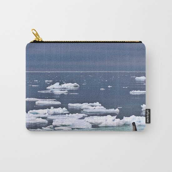 Icebergs on a Calm Sea Carry-All Pouch