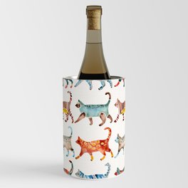 Cat Collection: Watercolor Wine Chiller