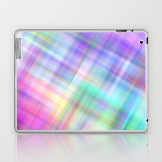Rainbow Stripes Laptop & iPad Skin