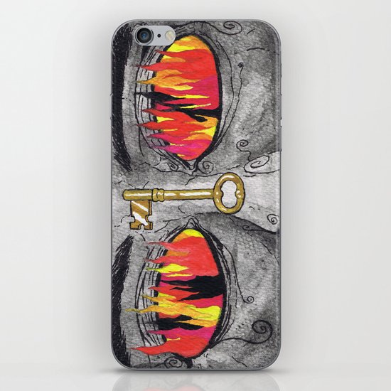 "The People's Key" by Cap Blackard iPhone & iPod Skin