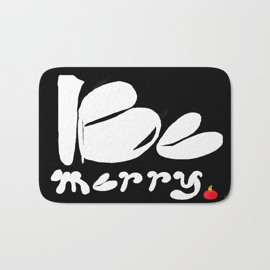 BE MERRY Bath Mat