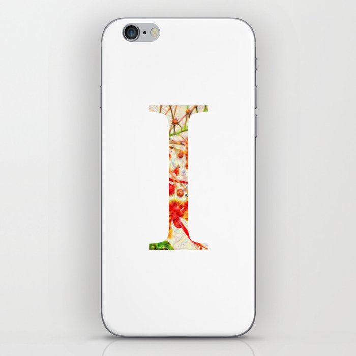 Initial letter "I" iPhone Skin