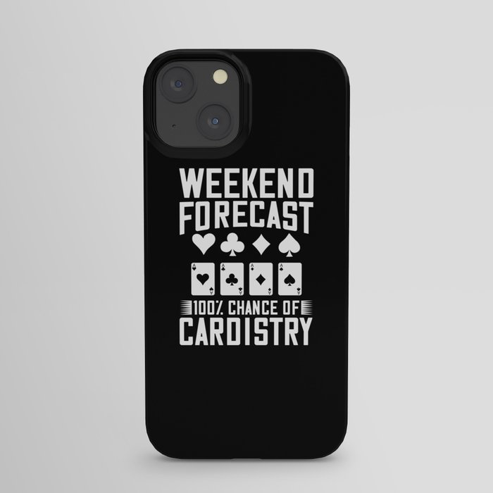 Cardistry Deck Card Flourish Trick Playing Cards iPhone Case