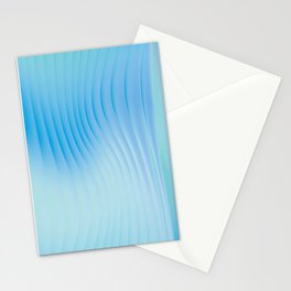 gradient blue seas Stationery Card