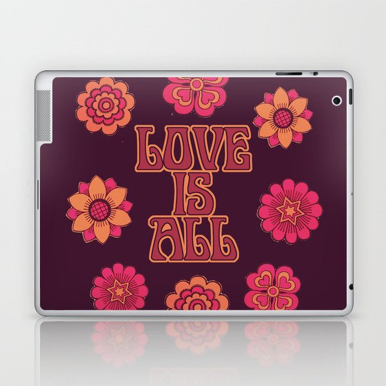 LOVE IS ALL Laptop & iPad Skin
