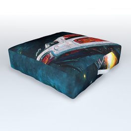 Traveling at the speed of light Outdoor Floor Cushion