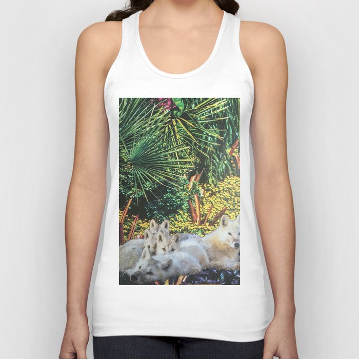 Wolves in the tropics Tank Top