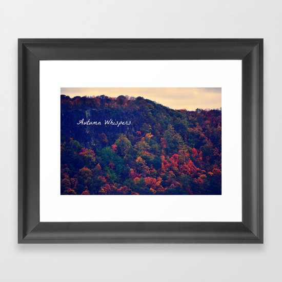 Autumn Whispers Framed Art Print