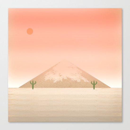 The Desert Canvas Print