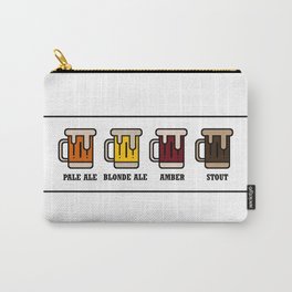 Beer Types Carry-All Pouch
