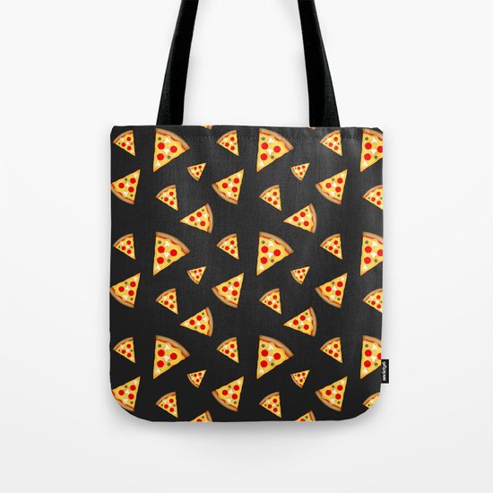 Cool and fun pizza slices pattern Tote Bag