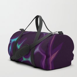 dark stones on a colorful background Duffle Bag