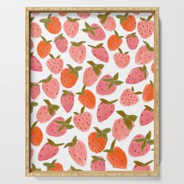 Strawberry Picking Serving Tray