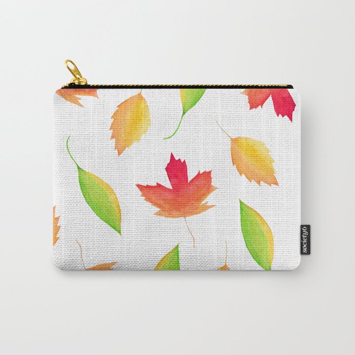 Maple Leaves Carry-All Pouch
