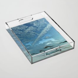 Frosted Snow Acrylic Tray