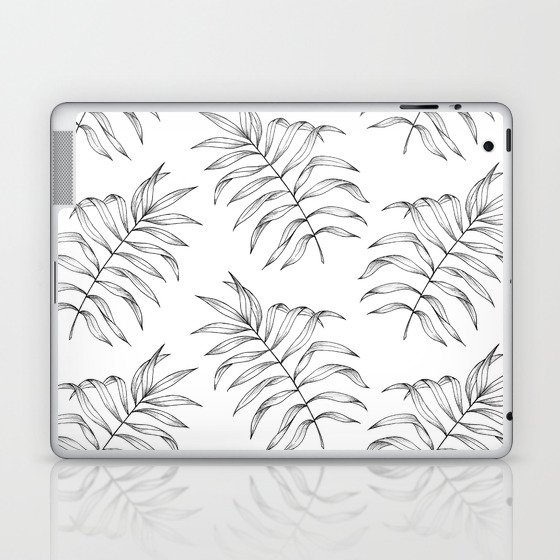Palm Leaves Pattern Laptop & iPad Skin