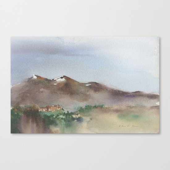 Nestled Canvas Print
