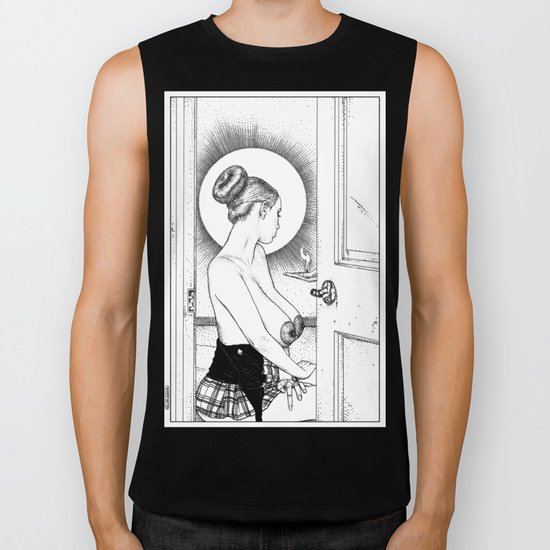 Apollonia Saintclair 647 - 20160616 L'annonciation (The blessed woman) Biker Tank