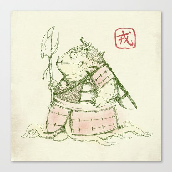 Warrior Canvas Print