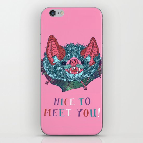 Nice to Meet You! iPhone Skin