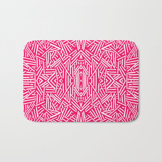 Radiate (Coral) Bath Mat