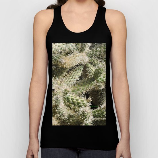 TEXTURES -- Munz's Cholla Unisex Tank Top