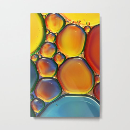 Tropical Oil & Water II Metal Print