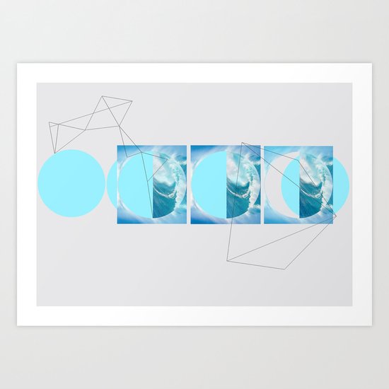 NEW MOON Art Print
