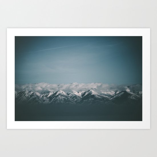 Wasatch Mountains Art Print