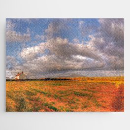 Framed by the clouds Jigsaw Puzzle