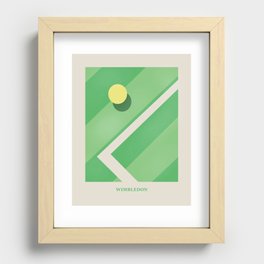 Wimbledon Recessed Framed Print