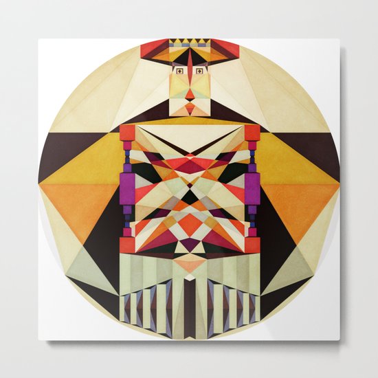 The Love Inside Metal Print