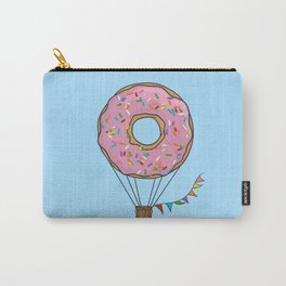 Donut Hot Air Balloon Carry-All Pouch