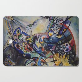 Wassily Kandinsky | Abstract art Cutting Board