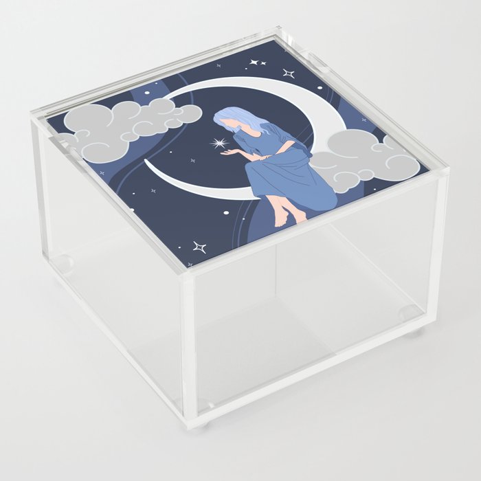 Moon Maiden Acrylic Box