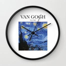 Van Gogh - Starry Night Wall Clock