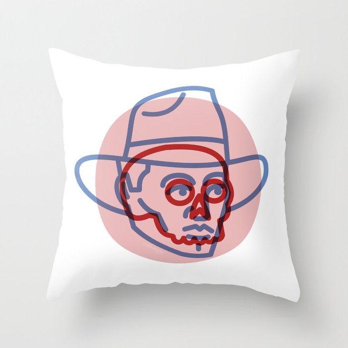 Cowboy Skull Tattoo Style Southwest Inspired Pop Art By Cj