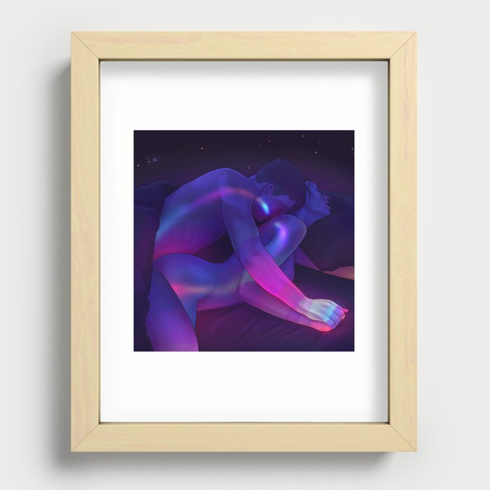 Intimate Connection 16 Recessed Framed Print