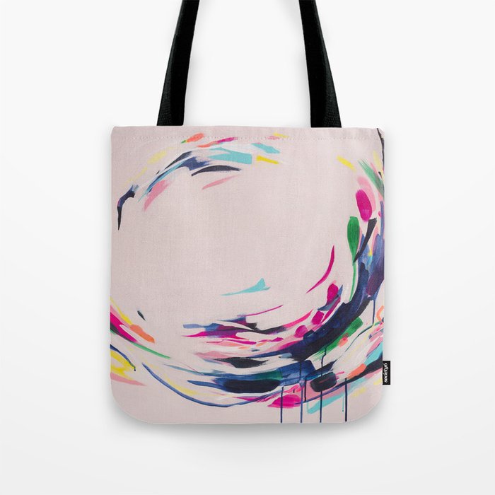 This Electric - Abstract Painting by Jen Sievers #society6 Tote Bag