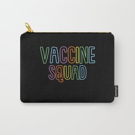 Vaccine Squad Carry-All Pouch | Vaccinesquad, Isurvived, Hospital, Graphicdesign, 2021, Epidemic, Vaccinate, Lockdown 