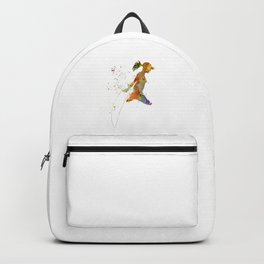Fitness in watercolor Backpack