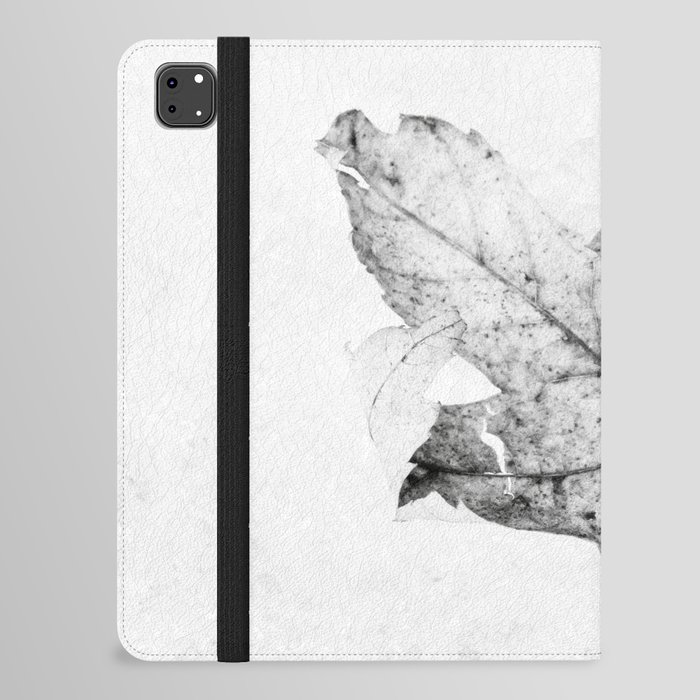 leaf on ice iPad Folio Case