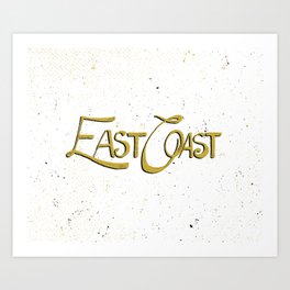 East Coast Art Print
