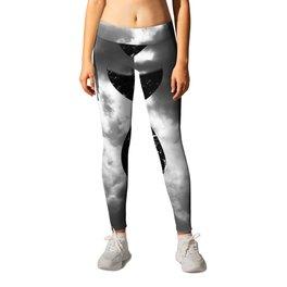 Marbled Moon Phases #1 #decor #art #society6 Leggings
