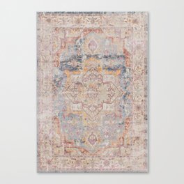 Persian carpet pastel color Canvas Print