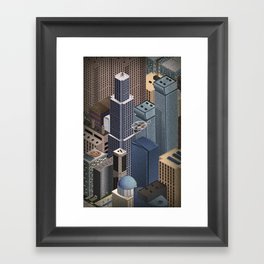 Metropolis Framed Art Print