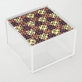 Hexagon leopard print Acrylic Box
